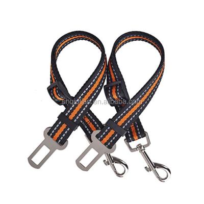 China Retaining Pet Dog Car Dog Seat Belt Collar Sustainable Seat Belt for sale