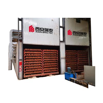 China Auto-bricks making plant quick drying clay brick drier machine for red clay bricks plant with tunnel dryer and tunnel kiln for sale