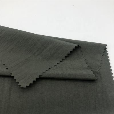 China Waterproof 310t Crinkle Semi Dull Nylon Taffeta Fabric With Waterproof for sale