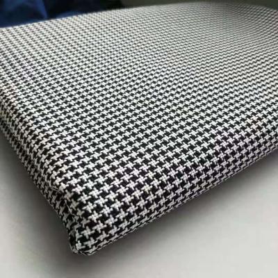 China Anti Pill Polyester Jacquard Swallow Grid Sofa Cover Fabric Table Cloth Pillow Fabric for sale