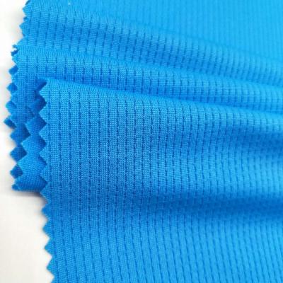 China Outdoor Memory Bird's Eye Mesh 100% Polyester Plain Dyed Fabric for sale