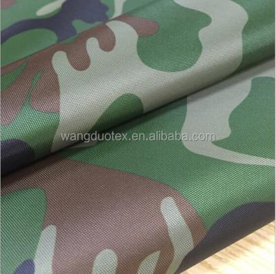 China PU Coating Waterproof Waterproof Camouflage Printed Oxford Fabric For Outdoor for sale