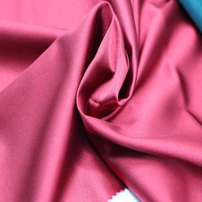 China New Memory Polyester Smooth Soft Handfeeling Thin Pajama Fabric for sale