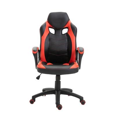 China (Size) Adjustable Commercial Cheap Comfortable Adjustable Computer Games Racing Gaming Chair With Footrest for sale