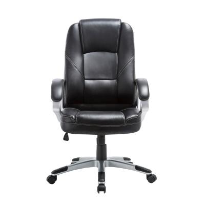 China PU Leather Swivel Executive Office Chair (Height) Comfortable Function Ergonomically Adjustable For Office Furniture for sale