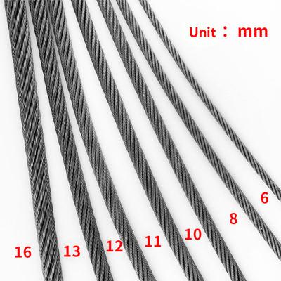 China Traditional Elevator 8*19s-nfc Steel Wire Rope For LMR Elevators Lift Parts for sale