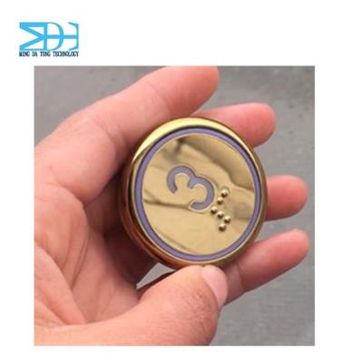 China Modern Best Price Titanium Elevator Buttons kd313 for sale