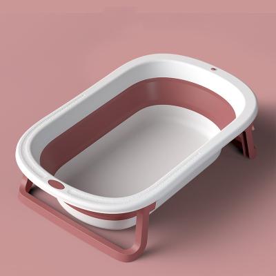 China Household Supplies Infant Children's Basin Large Bathtub Children's Sitting And Lying Nordic Baby Bathtub for sale