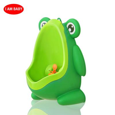 China 2021 Potty Trainning Baby Urinal Boys Potty Training Urinal Cute Children's Basin Frog Urinal for sale