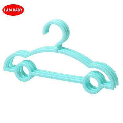 China Hanger 2022 Hot Selling Minimalist Amazon Toddler Clothes Hangers Kids PP Material for sale