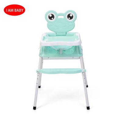 China Safety Comfortable Baby Dining Chair Portable Seat Dining Adjustable Kids Frog Chair Folding Baby Chair for sale