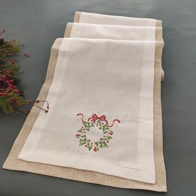 China Disposable Christmas Season Table Runner Coster for sale