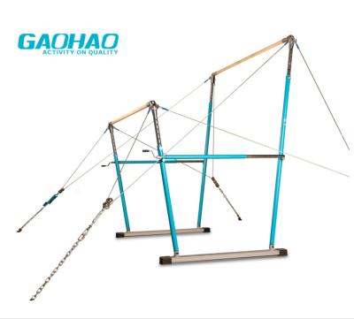 China GAOHAO Competition Gymnastic Unequal Bar, Gymnasium Apparatus, Competition Style, Adjustable Width Between 130-190cm, FIG Approved. for sale