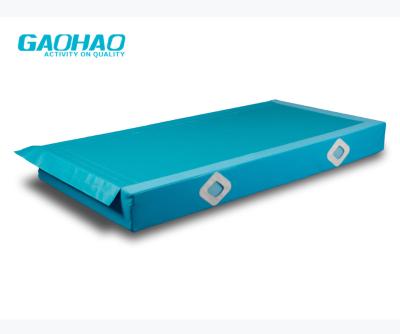 China PVC XPE FOAM GAOHAO FIG Approved Gymnastic Landing Mat Thickness 20cm For Uneven Beam Bars High Bar Crash Safety Mat Tumble Mat For Kids for sale