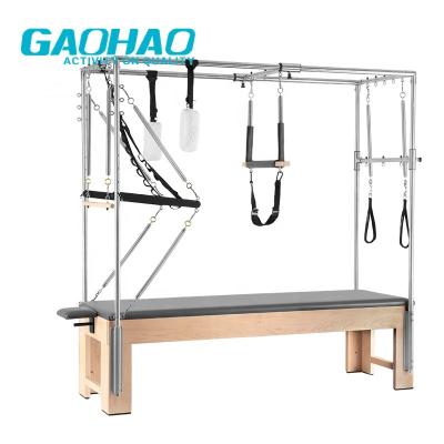 China Gaohao Cadillac Pilates High Density Reformer With Pilates Studio Combination Full Trapeze Combo Reformer Machine High Quality for sale