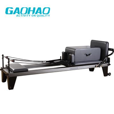 China High Density Quality Pilates Bed Reformers Full Size Sliding Gaohao Course Balanced Pilates Machine Aluminum Alloy Bed for sale