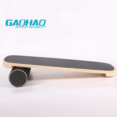 China GAOHAO Anti-Skid Pad Balance Board, Anti-Slip Pad, Private Label Fitness Natural Wood Balance Board for Kids for sale