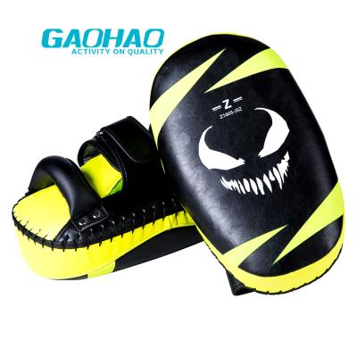 China Eco-friendly Gaohao Muay Shield Orange Punch Martial Thai Training Kick Boxing Pads for sale