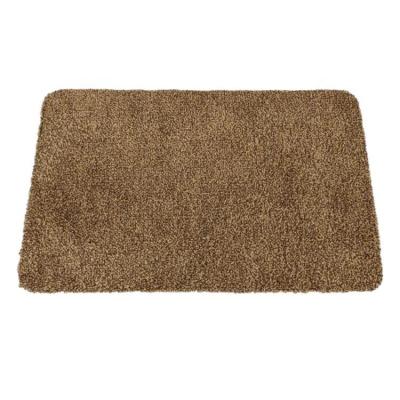 China Washable Absorbent Super Brown Eco Friendly Microfiber Floor Rubber Door Mat For Home for sale