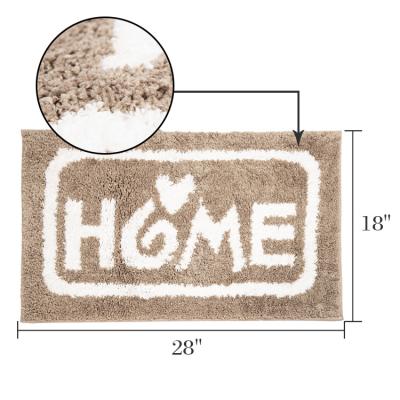 China Washable Microfiber Jacquard Pattern Carpet Mat Rug Door Mats For Absorbent Home for sale