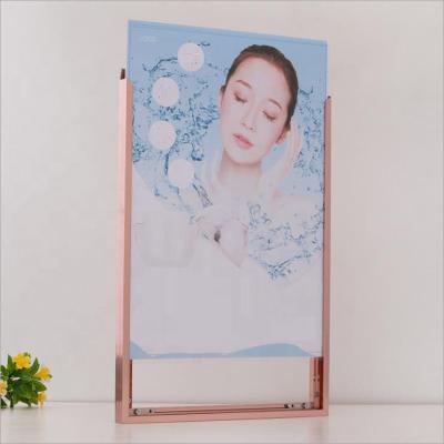 China A4 A3 A2 A1 Instant Picture Photo Frame Aluminum Alloy Photo Frame Decor Poster Display/Advertising/Advertising for sale