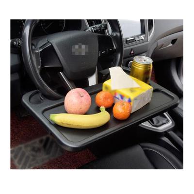 China Durable Multifunctional Car Steering Wheel Tray For Writing Laptop Dining Food Drinks Work Car Tables for sale