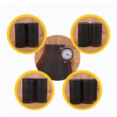 China DIY Car Leather Eco-friendly Universal Cover Microfiber Steering Wheel Covers For Men for sale