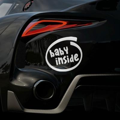 China Until you sell wholesale promotion stickers in the running baby inside car stickers car tattoo durable car sticker for sale