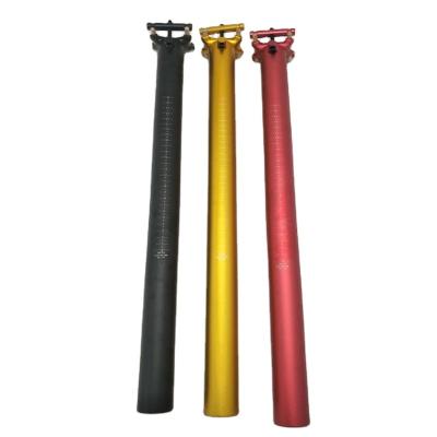 China Adjustable Height MTB Road Bicycle Seatpost 27.2/31.6/33.9 mm *580mm With alloy6061 accept custom logo for sale