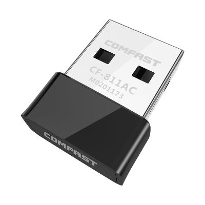 China Desktop Free Driver 650mbps USB Adapter Wireless USB Wifi Adapter for sale