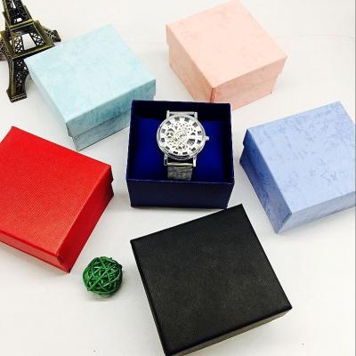 China Wholesale OEM Luxury Square Paper Cardboard Bangles Bracelet Watch Packaging Box For Gift for sale