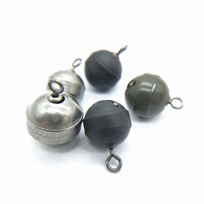 China Tungsten Factory Wholesale Price 3.5g-14g Tungsten Round Ball Drop Shot Fishing Weight for sale