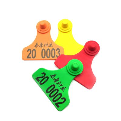 China Large Animal Management Supply of Sealed Tamper Proof Small Ear Tags for sale