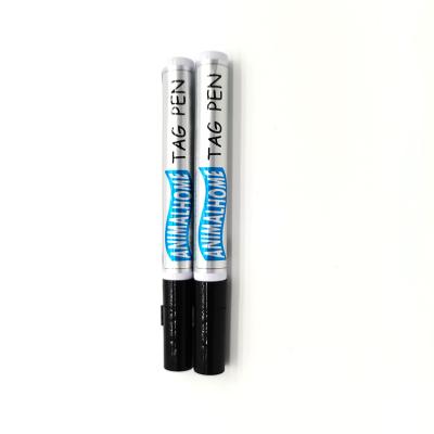 中国 Management animal factory wholesale imported ink ear marker pen earmark animal marker pen 販売のため