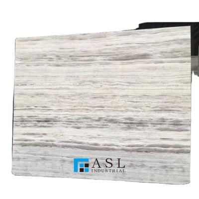 China Modern Victoria White Marble Slab Nebula Tiles With White Or Gray Veins for sale