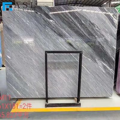 China Modern Hot Product Blue Marble Veined Blue Sands Blue Marble Decorative Marble for sale