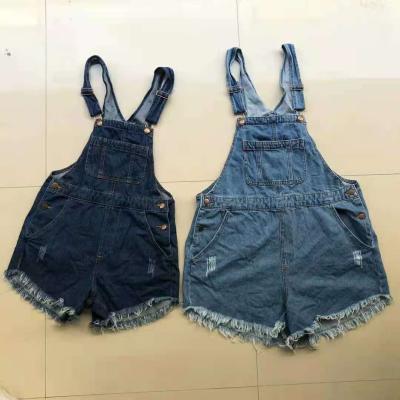 China Fashion Breathable Denim Shorts For Women Overall Jeans Shorts Women Overall Ladies Cotton Jeans Shorts for sale