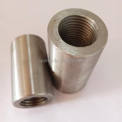 China hot selling 20#carbon steel structure standard straight screw rebar coupler with great price for sale