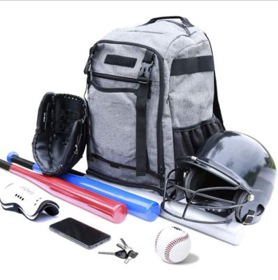 China custom high quality baseball bags baseball backpack it can hold hats and gloves baseball bats BQ-001 for sale