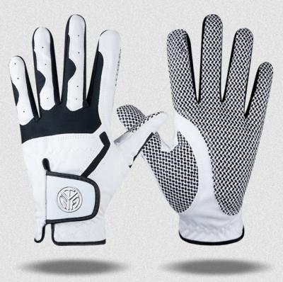 China Wholesale custom made high quality cabretta golf gloves japanese leather sheepskin golf gloves men manufacturer for sale