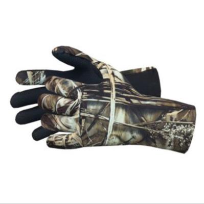 China Manufacturer Custom Made Camouflage Hunting Gloves Hot Sale Outdoor Windproof Hunting Gloves SL-005 for sale