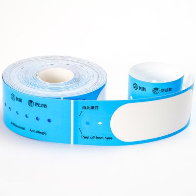 China COMPATIBLE Waterproof Medical Baby Wristbands Labels Waterproof Medical Baby Hospital Newborn Infant Paper Infant Wristband for sale