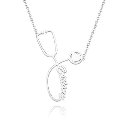 China TRENDY Mother's Day Infinity Symbol Gift Personalized Name Necklace Custom Jewelry for sale