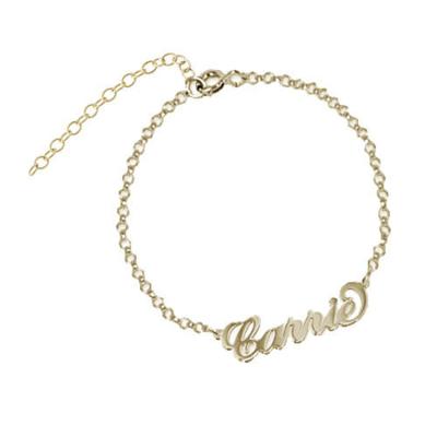 China FASHIONABLE Factory Supplier of Mother's Day Best-Selling Product with Name Custom Premium 925 Silver Bracelet for sale