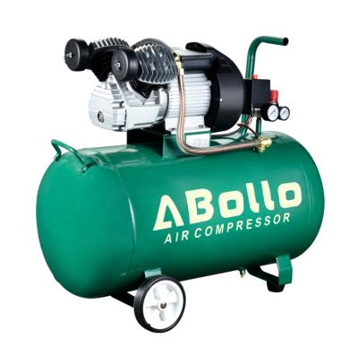 China Best choice small portable piston lubricated direct driven air compressor 220V 3hp100L for sale for sale