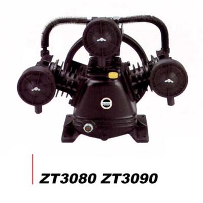 China 3080 3090 7.5HP 3 Head W Type High Pressure Air Compressor Pump ZT3080 ZT3090 for sale