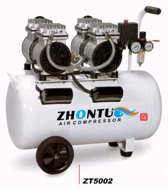 China ZT5002 Twin Motor Oil Free Air Compressor for sale