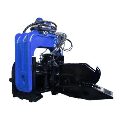 China Building Material Stores Vibrate Hammer Post Driver Hydraulic Ram for sale