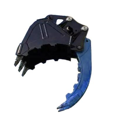 China Excavator Hydraulic Excavator Mounted Thumb Grapple Thumb Bucket for sale