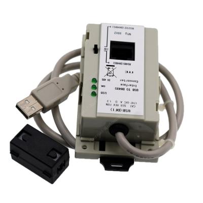 China Automation Industry USB Interface PLC Cable for AB SLC5 01 02 03 05 Series USB to DH485 Interface Converter PLC Communication Cable 1747-UIC V2.0 for sale